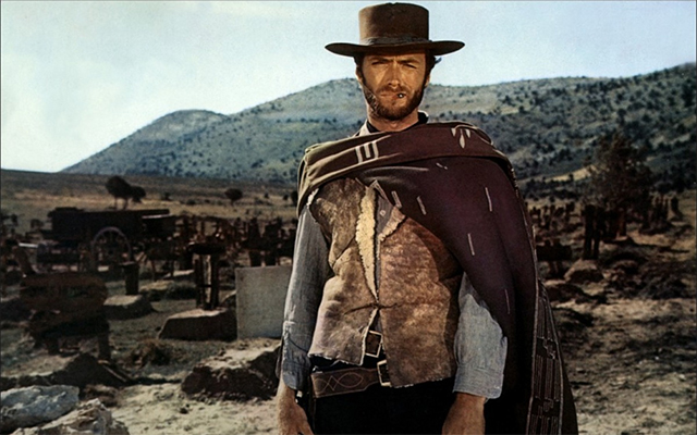 Clint Eastwood dans Le bon, la brute et le truand (1966)