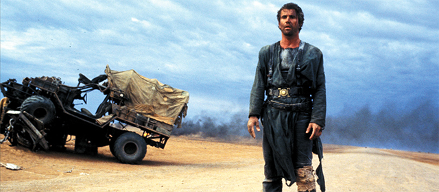 Mel Gibson dans Mad Max : Au-delà du dôme de tonnerre (1985)