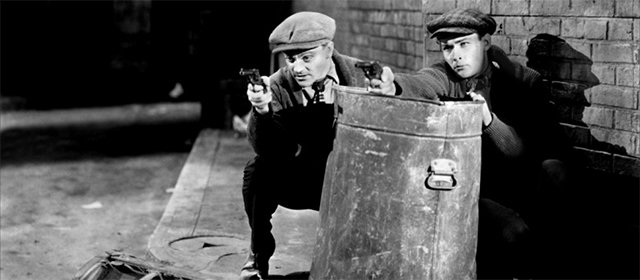 James Cagney et Edward Woods dans L'Ennemi Public (1931)