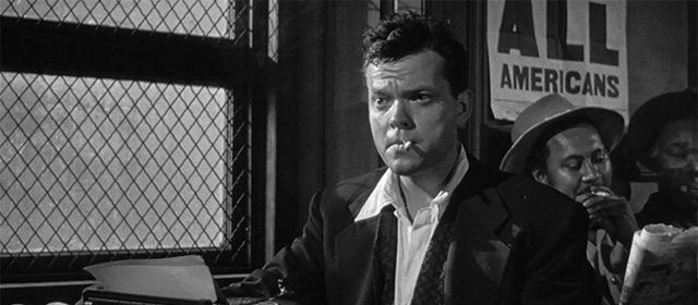 Orson Welles dans La Dame de Shanghai (1947)