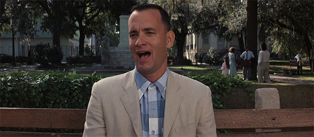 Tom Hanks dans Forrest Gump (1994)