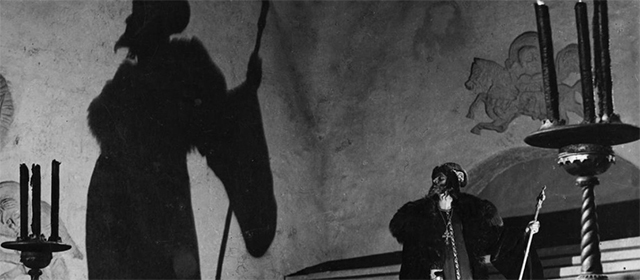 Nikolaï Tcherkassov dans Ivan le Terrible : Partie II (1946)