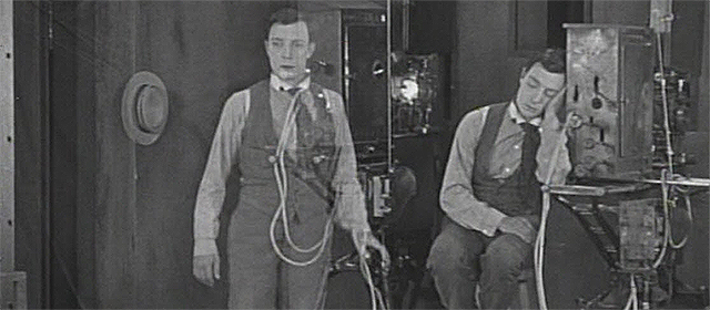 Buster Keaton dans Sherlock Junior (1924)