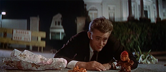 James Dean dans La fureur de vivre (1955)