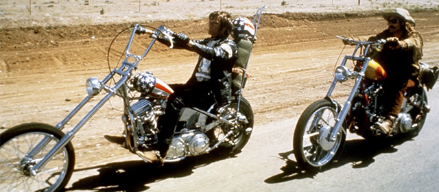 Peter Fonda et Dennis Hopper dans Easy Rider (1969)