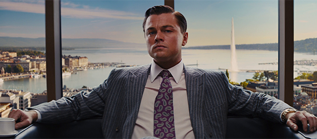 Leonardo DiCaprio dans Le Loup de Wall Street (2013)