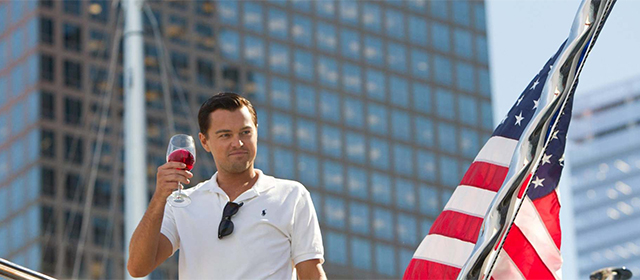 Leonardo DiCaprio dans Le Loup de Wall Street (2013)
