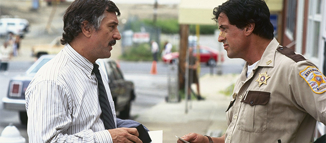Robert de Niro et Sylvester Stallone dans Copland (1997)