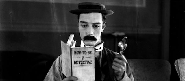 Buster Keaton dans Sherlock Jr. (1924)
