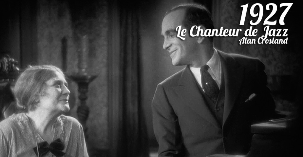 Le Chanteur de Jazz, 1927 : Brisons le silence