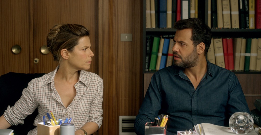 Marina Foïs et Laurent Lafitte dans Papa ou Maman