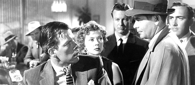 Lee Marvin, Gloria Grahame et Glenn Ford dans Règlement de comptes (1953)