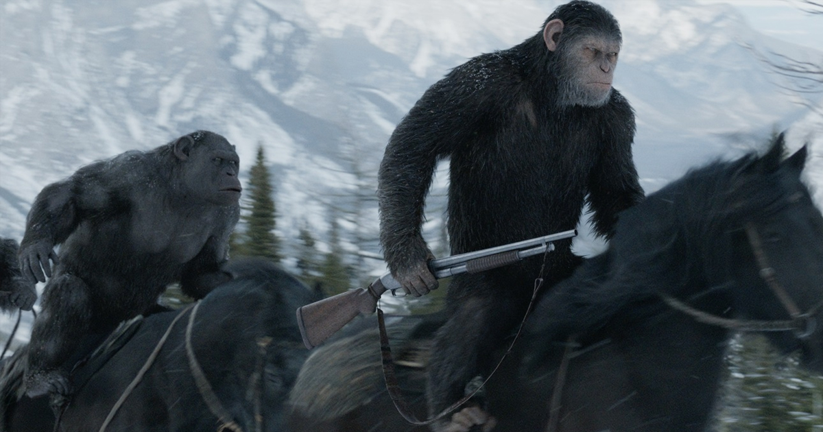 Affiche Cinéma Originale La Planète Des Singes : Suprématie – Format 120 X 160 Cm, Pliée | Année 2017, Grand Format | Décoration Murale Geek, Cinéphile - 4
