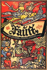 Affiche de Faust, une légende allemande (1926)