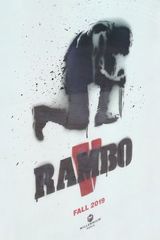 Affiche provisoire de Rambo V (2019)