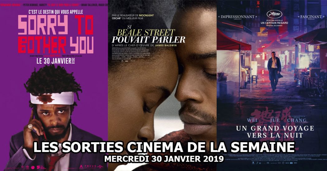 Les sorties cinéma de la semaine - mercredi 30 janvier 2019