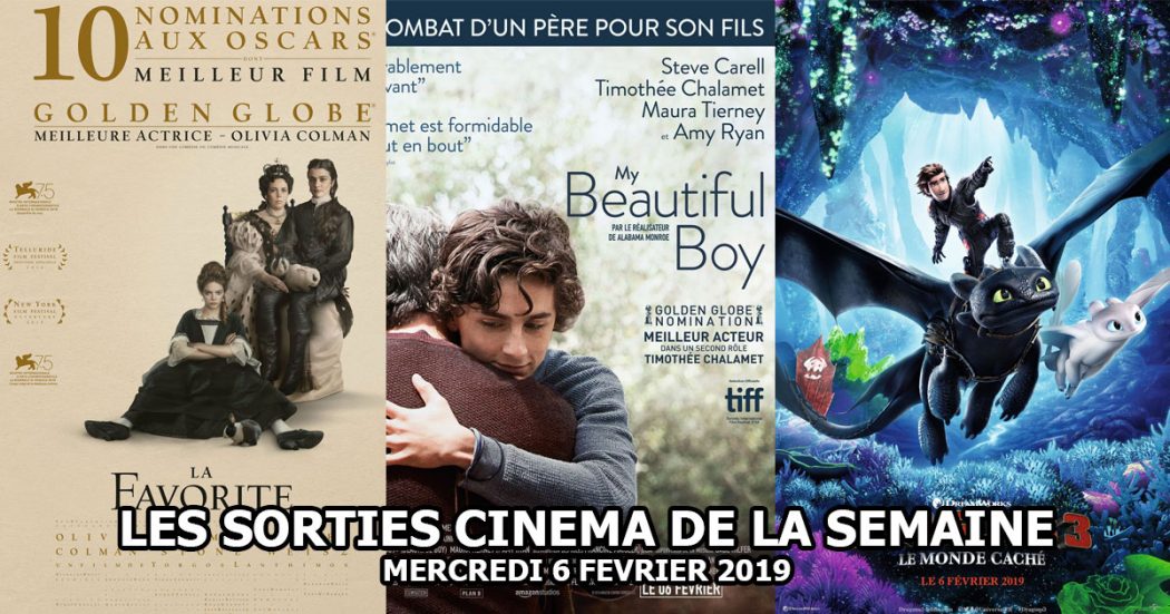 Les sorties cinéma de la semaine : mercredi 6 février 2019