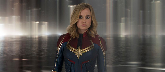 Brie Larson dans Captain Marvel (2019)