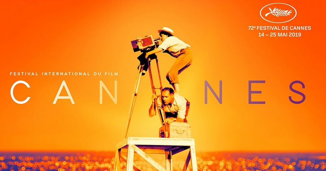 Affiche du Festival de Cannes 2019 © La Pointe courte © 1994 Agnès Varda et ses enfants - Montage & maquette : Flore Maquin