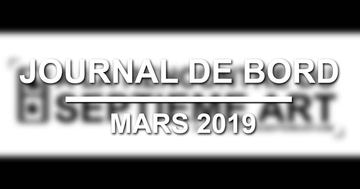 Journal de bord - Mars 2019