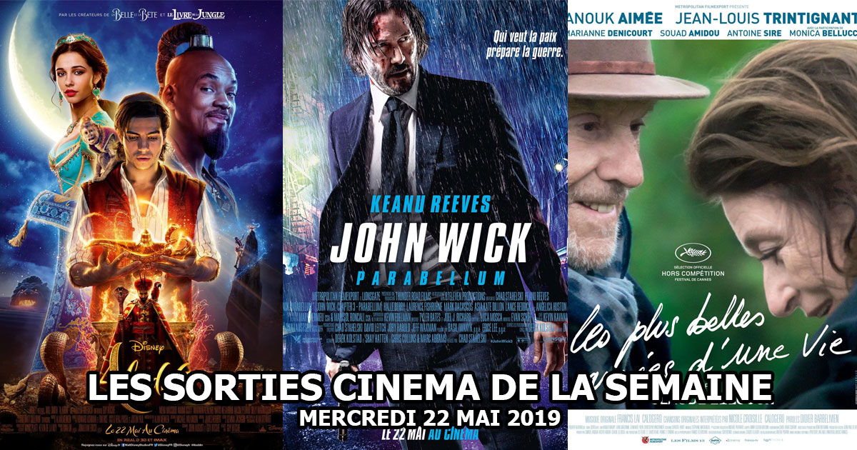 Les sorties cinéma de la semaine - mercredi 22 mai 2019