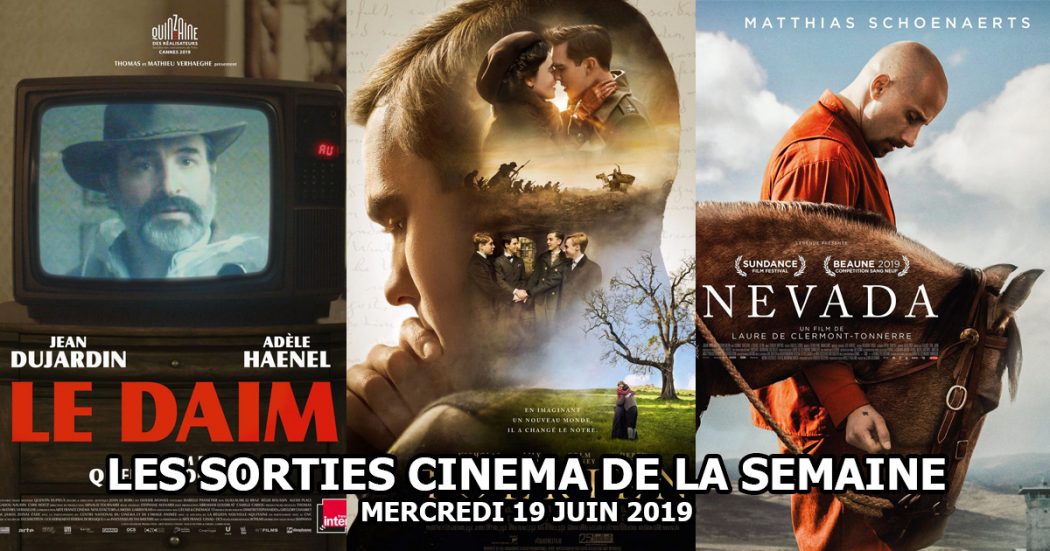 Les sorties de la semaine - mercredi 19 juin 2019
