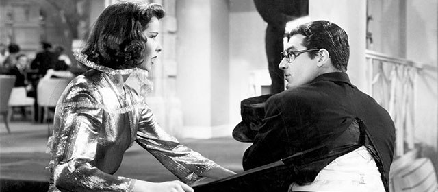 Katharine Hepburn et Cary Grant dans L'Impossible Monsieur Bébé (1938)