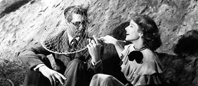 Cary Grant et Katharine Hepburn dans L'Impossible Monsieur Bébé (1938)