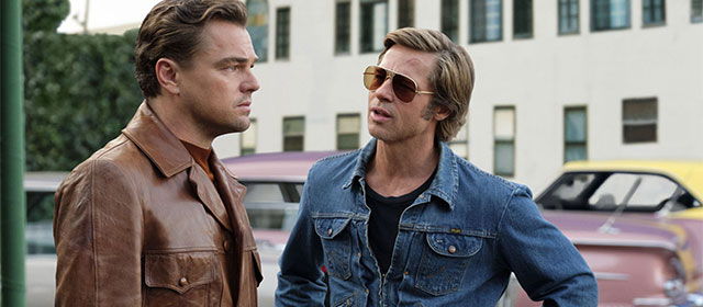 Leonardo DiCaprio et Brad Pitt dans Once Upon a Time... in Hollywood (2019)