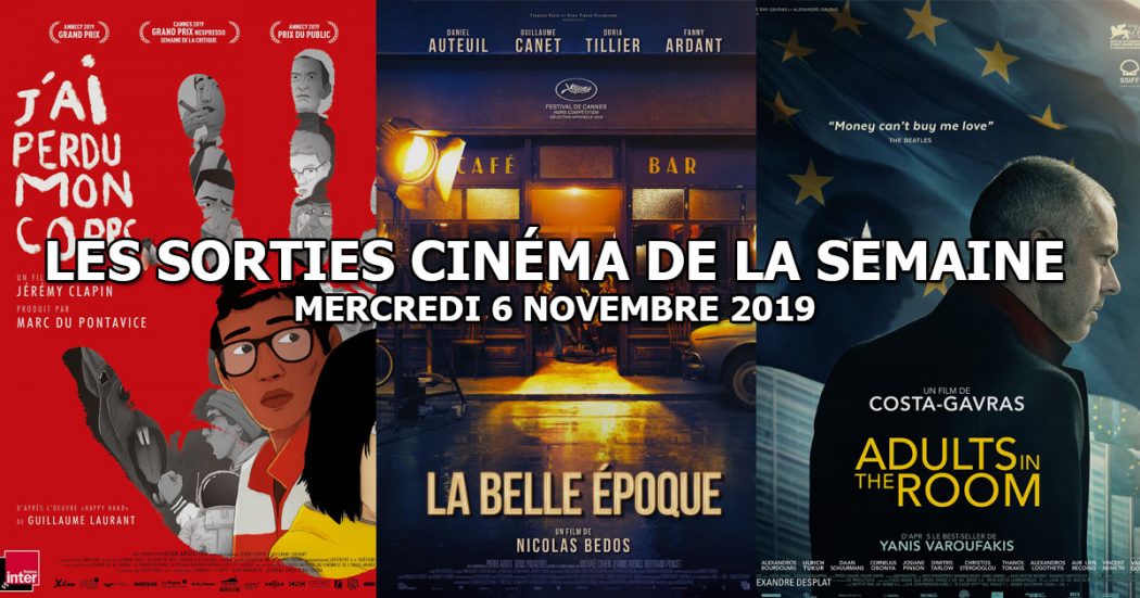 Les sorties cinéma de la semaine - mercredi 6 novembre 2019