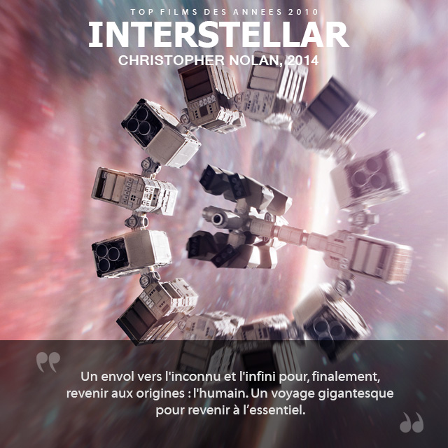 Top des années 2010 - Interstellar
