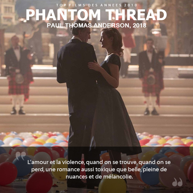 Top des années 2010 - Phantom Thread