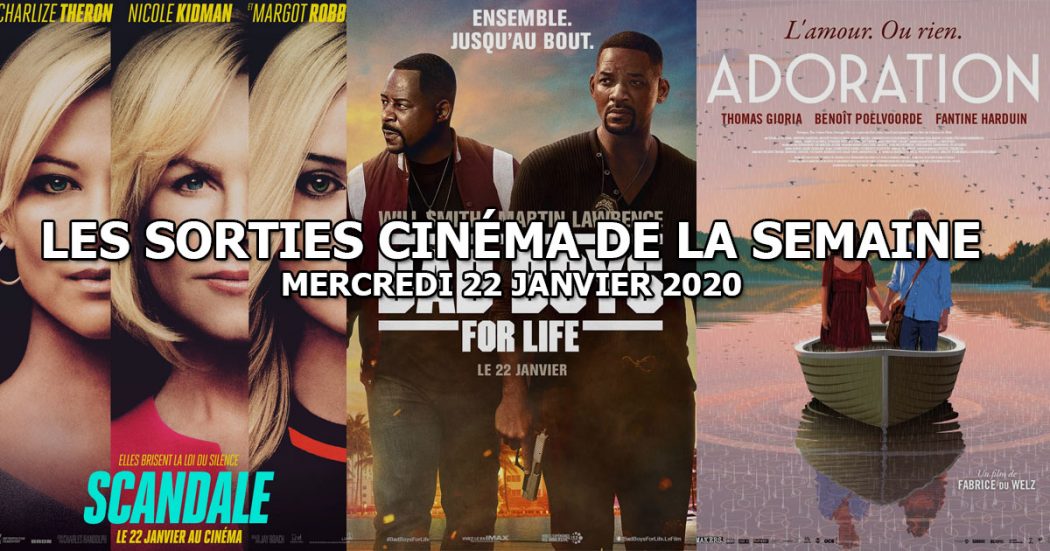 Les sorties cinéma de la semaine - mercredi 22 janvier 2020