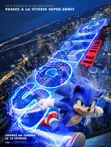 Affiche de Sonic, le film (2020)