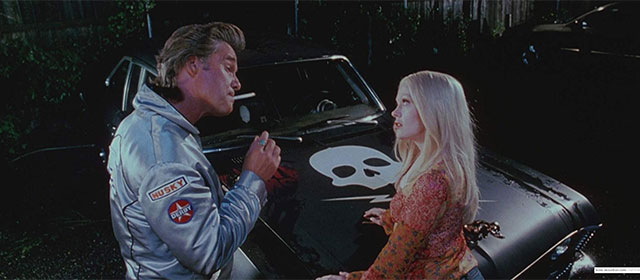Kurt Russell et Rose McGowan dans Boulevard de la Mort (2007)