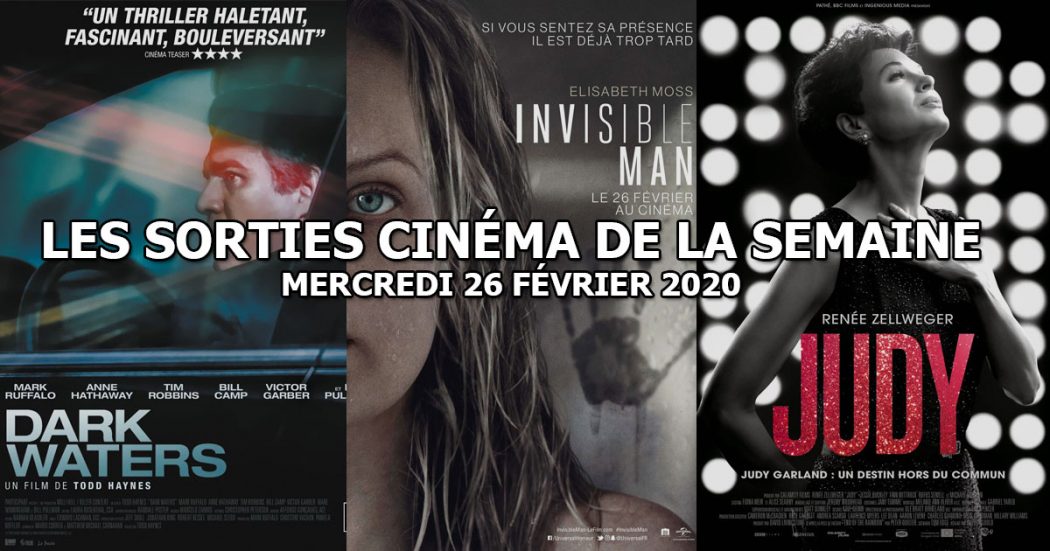 Les sorties cinéma de la semaine - mercredi 26 février 2020