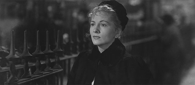 Joan Fontaine dans Lettre d'une inconnue (1948)