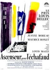 Affiche d'Ascenseur pour l'échafaud (1958)