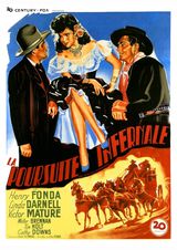 Affiche de La Poursuite infernale (1946)