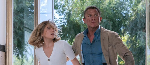 Daniel Craig et Léa Seydoux dans Mourir peut attendre (2021) © DANJAQ, LLC & MGM