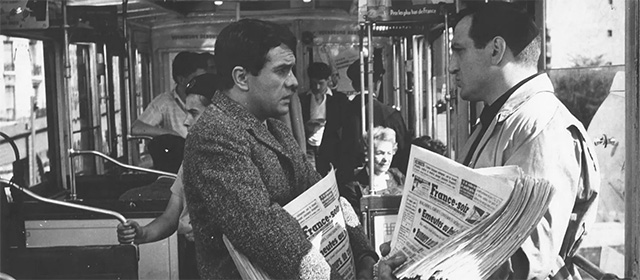 Robert Hirsch et Lino Ventura dans 125, rue Montmartre (1959)