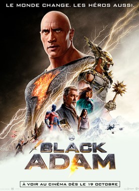 Affiche de Black Adam (2022)