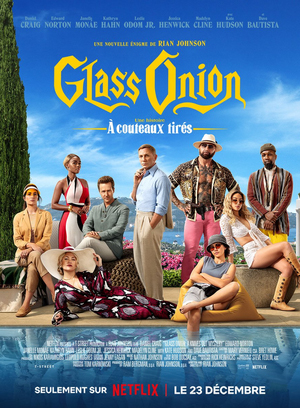 Affiche de Glass Onion (2022)