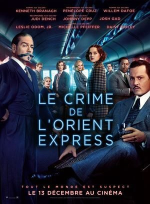 Affiche du Crime de l'Orient-Express (2017)