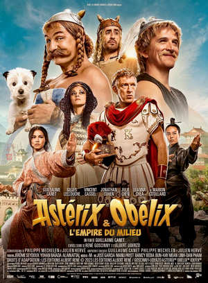 Affiche d'Astérix et Obélix : L'Empire du Milieu (2023)