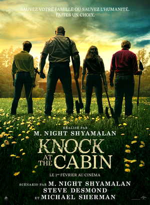 Affiche de Knock at the Cabin (2023)