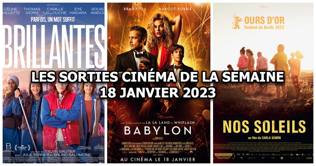 Les sorties cinéma - semaine du 18 janvier 2023