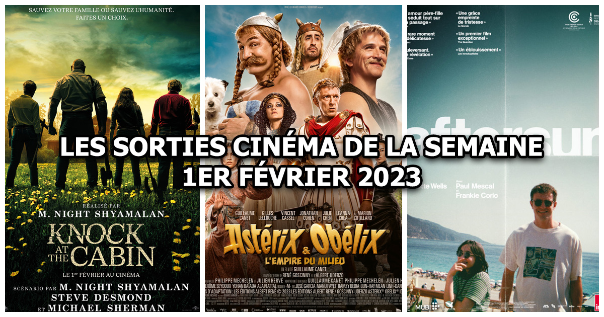 Les sorties cinéma semaine du 1er février 2023