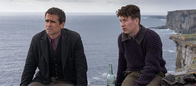 Colin Farrell et Barry Keoghan dans Les Banshees d'Inisherin (2022)