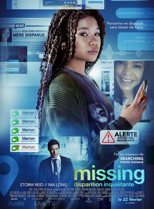 Affiche de Missing : Disparition inquiétante (2023)